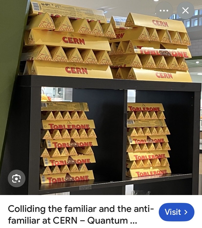 miclhav's tweet photo. Toblerone and Cern…something funny about it…had to mention it in Big Bang Theory… https://t.co/JieEAE45fM