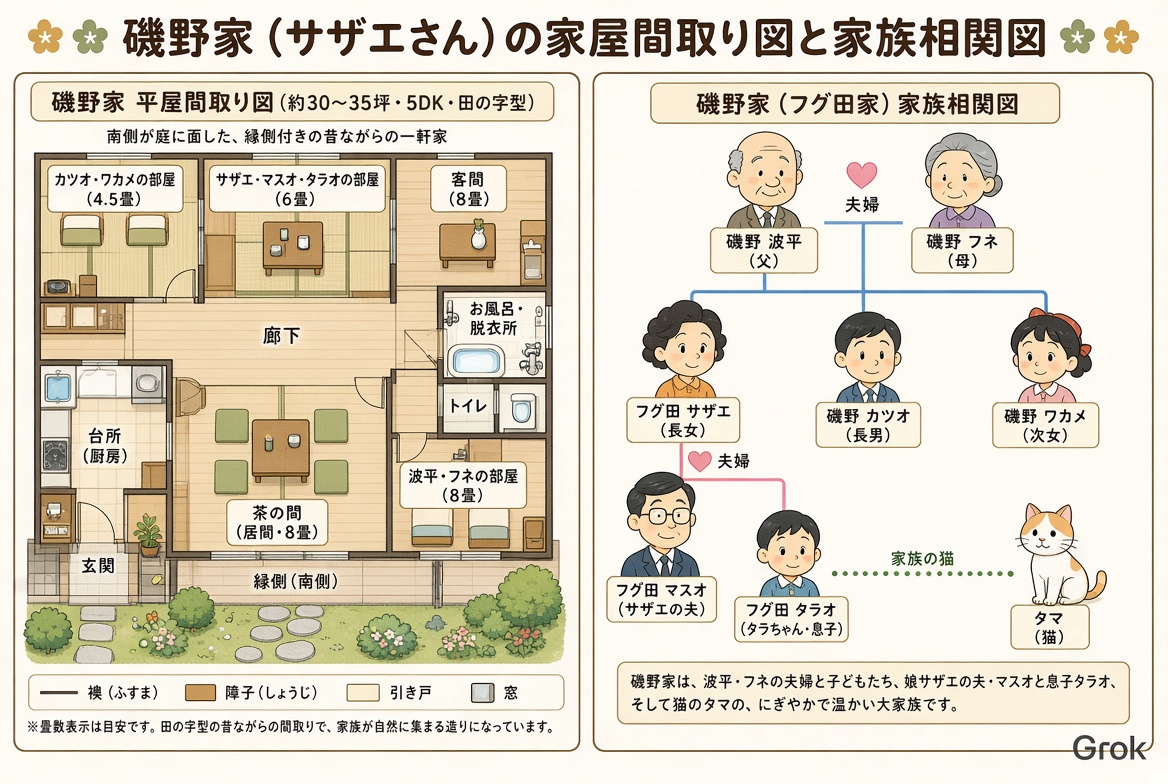 kntm_info's tweet photo. AI別画像生成検証「サザエさんの磯野家の家の間取りとキャラクターの相関図をイラストで生成、右下に「*AI名*」って表記

自分がよく知ってるもので検証すると、どのAIがどのくらい優秀かわかりやすいね。プロンプト一発じゃ書かなくてグスグスと追加質問を続けたあげく一番ダメだったCopilotはバカ https://t.co/EazfxxP336