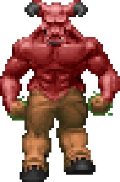 BandAI559312's tweet photo. Doom - Baron of Hell (Classic), img2img derivative #Doom #videogames #ai https://t.co/dgzSdP6YSl