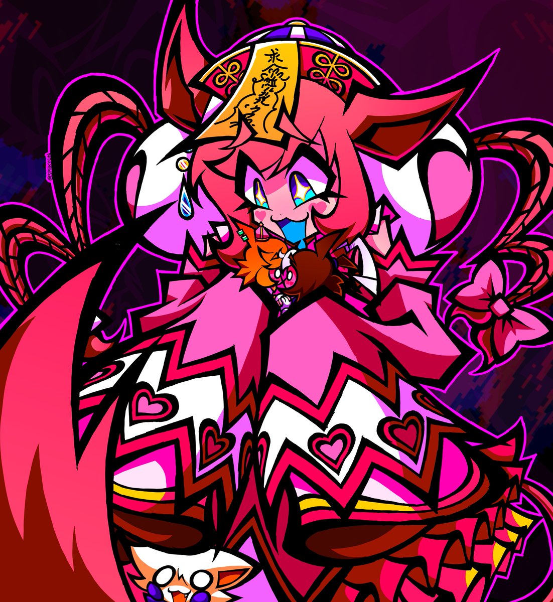 Spiikyun's tweet photo. Don't wory, Digitan's just doing what she does best!
#umamusume #umamusumeprettyderby #agnesdigital #umamusumefanart #digitalart https://t.co/s8iJolwEYi