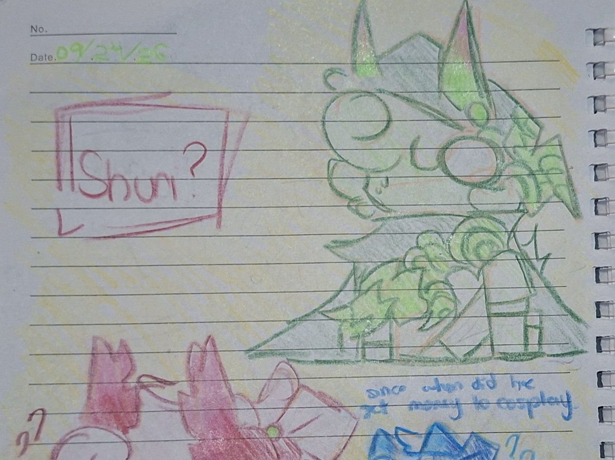 Fizzytreat's tweet photo. Doodle i made when I was at school, the thieves den siblings 🥹

#shuriken #slingshot #vinestaff #phighting https://t.co/poTmFhq8lv