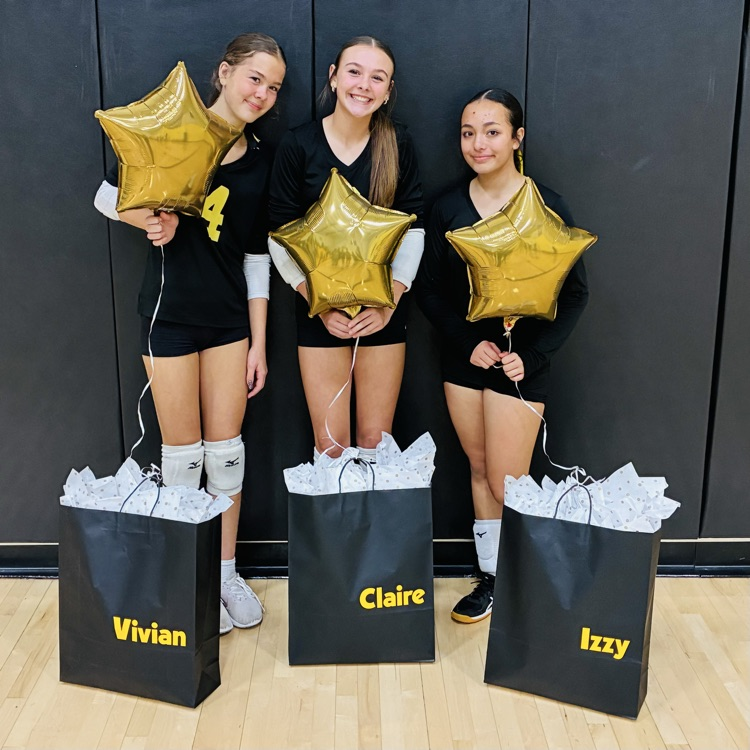 SPLSPanthers's tweet photo. Tonight was 8th Grade Recognition! 🖤💛🖤 We are so proud of our girls! Way to go 7/8 volleyball girls! https://t.co/FW7TMkDVY6