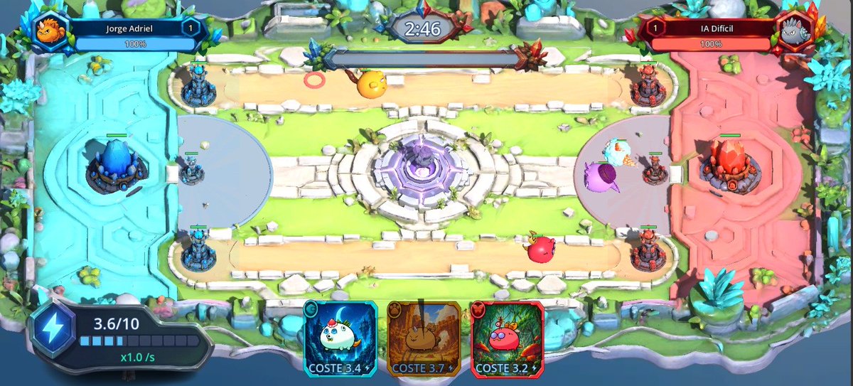 DarkWorld0311's tweet photo. @AxieInfinity Here is what I cooked for the Vibeathon! 🎮🔥 Axie Royale — a 1v1 lane-battler where your Axies battle in real time. Play it here: https://t.co/CREontjPq9 🚀 #AxieVibeathon @AxieInfinity https://t.co/bYIt9ERmh7