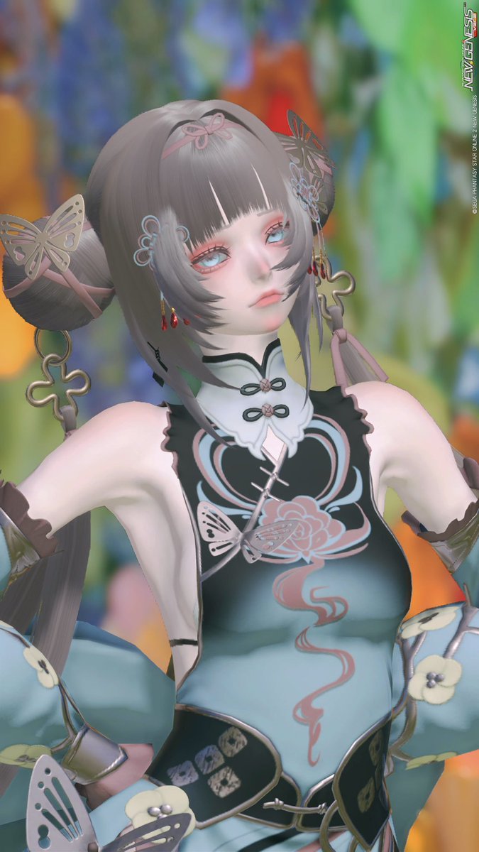 yyxuppi's tweet photo. 髪型買えた🤗

 #PSO2NGS_SS https://t.co/m2idzYX2aY