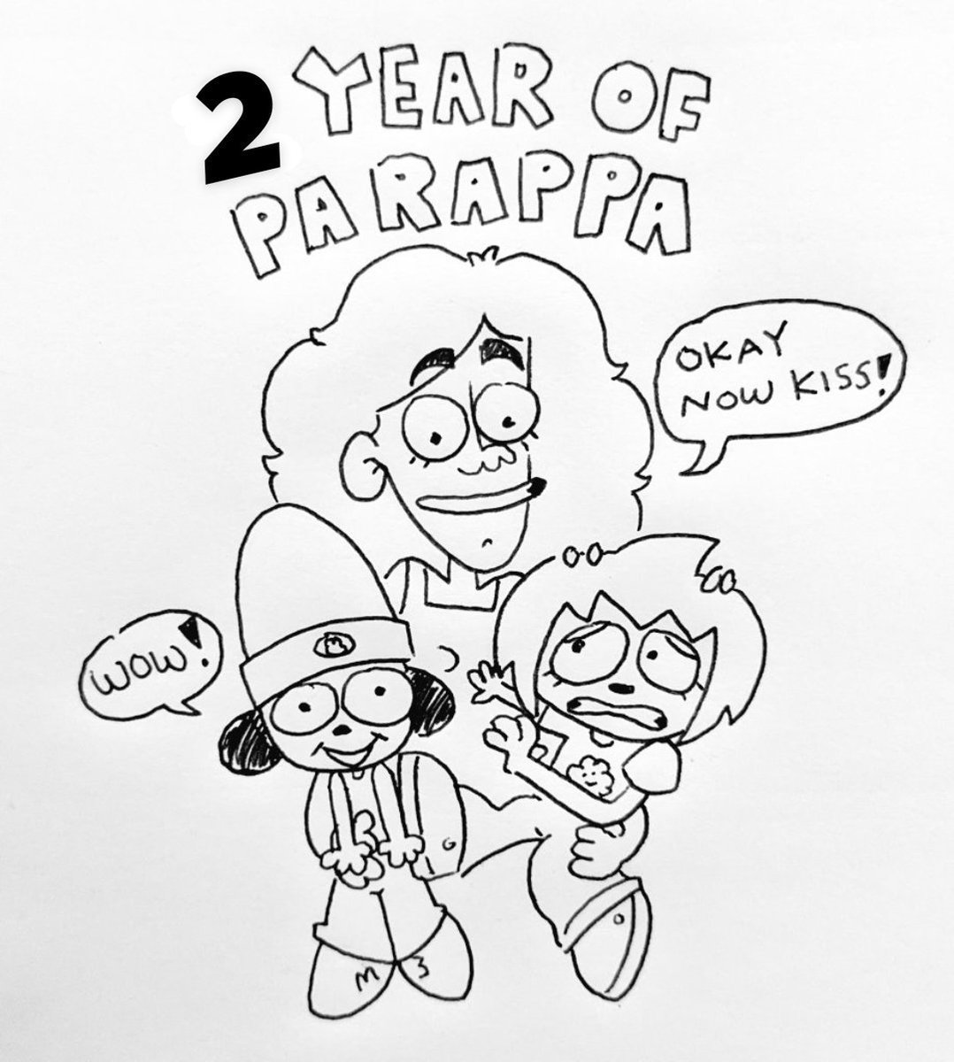 ducknuk_comic's tweet photo. I totally forgot until now that this is the anniversary of my very first PaRappa comic! I forgot to do anything special for it!
Thank you beautiful people for all your support and of course the friends I've made along the way! https://t.co/AXVZ2YpnnM