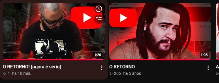 Welling66070301's tweet photo. Argdrorn: finalmente vamos voltar com o canal

YouTube: você já disse isso em 2021

Argdrorn: agora é sério
@claudirfs https://t.co/8LHYHZ7cJu