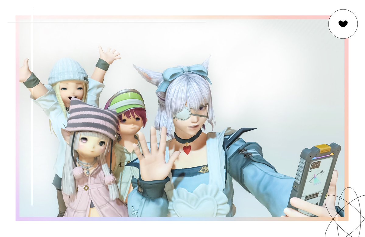 _maru_marco's tweet photo. ララ団子🍡👧👧👧🍡大人数のSSむずい💦
#ララフェル https://t.co/e28zS15p4j
