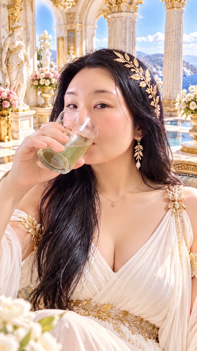 ramramlovepeace's tweet photo. 苦くない青汁飲んでインナーケア💋 https://t.co/0v2kuOf3v5