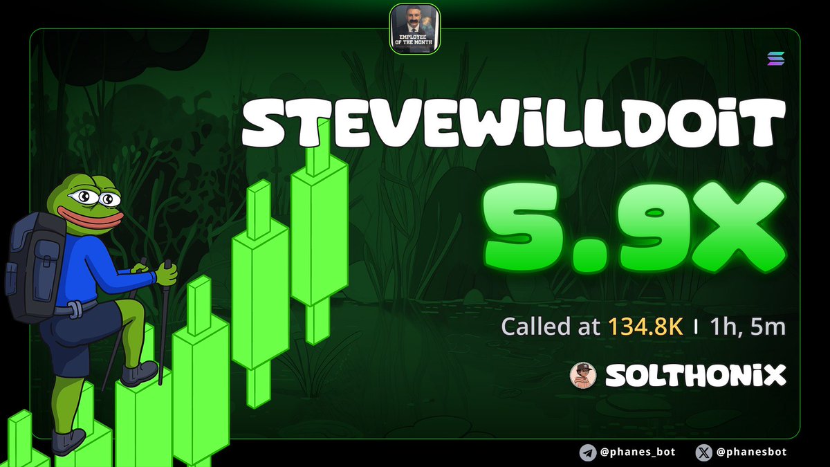 top8wu's tweet photo. 5x up on $STEVEWILLDOIT

3pVv9iav75CfaVb2YFLtX1ijYDXSEPLmweWxUYp8q8nG https://t.co/poIUXrbe9o