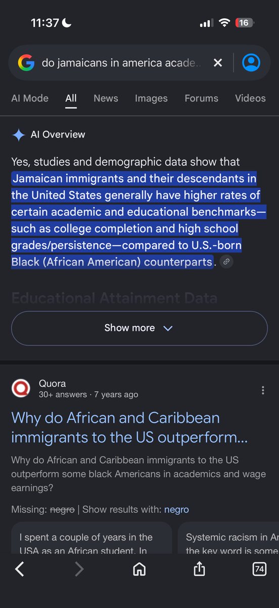 JohnSmithmsjn's tweet photo. @TheSwampSelekta @kennedyystar @Mystiquemarsh Jamaicans academically outperform nigger Americans in schools you chimps do horrible in school https://t.co/AYkKKVNuzO