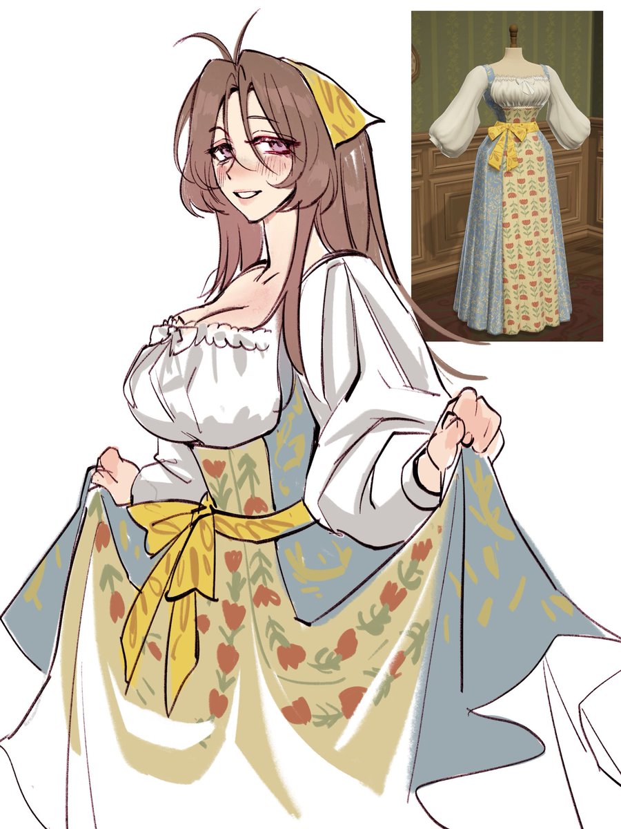_kidkyan's tweet photo. Dressmaker is such a good game man https://t.co/GbhYZnK43N