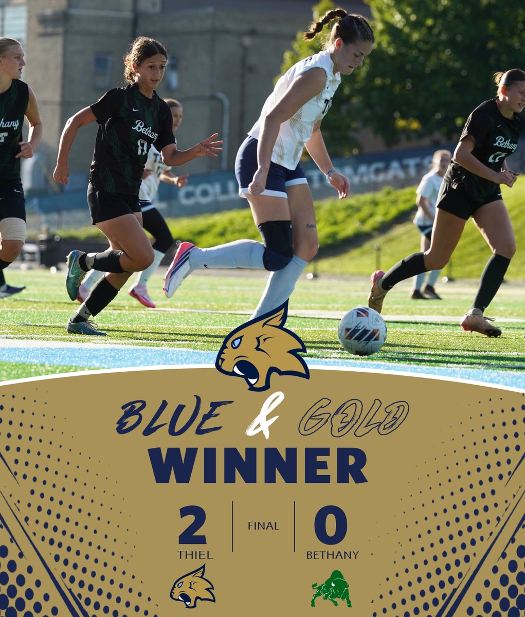 ThielAthletics's tweet photo. ⚽ Women's Soccer scores twice in the final four minutes to give them their first PAC win since 2021! 🔥 

G: Reinard, deBlois
A: Weimert
SO: Houser 

#TomcatPride | @PAC_Athletics 

🔗 https://t.co/a8uv11xe1k https://t.co/WH7Yf1ZpiQ