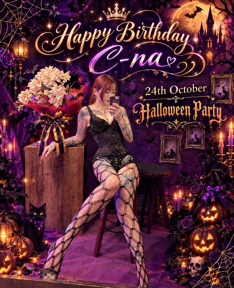 femmefatal2019's tweet photo. 【 10月🎃シフト＆イベント情報】

📣大好評‼️
毎月第2土曜日　初ファムNight

ご新規様は最初の1時間がちょっぴり🉐
勇気を出して扉を開けてみるChance

📣C-na様　お誕生日㊗️おめでとう🎉
今年のバースデーはHappy Halloween 
キャストの仮装にもご注目してね

日時　10月24日(土)  17:00〜 https://t.co/dYylp7WqBy