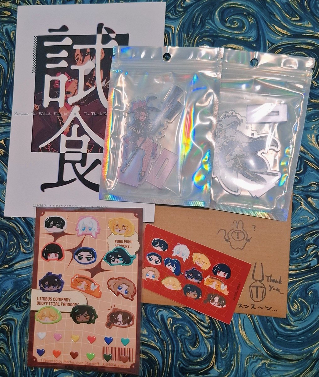 90izs's tweet photo. めさんの通販も届きました～！ムのでか乳輪で助かる命がここにありますいつもありがとうございます。シールも予想より大きくてめちゃ可愛いしアクスタも可愛い～！あとユルトさんありがとうございます！う、うわわうわ～♪ https://t.co/TFaxkywKGN