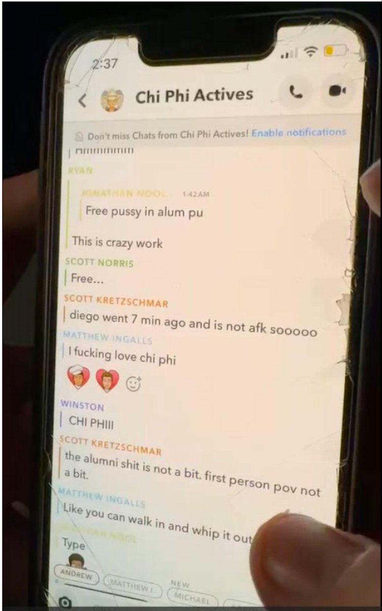 BruceWayne9851's tweet photo. Expelled 2 of the 7 but let the other 5 write essays and attend workshops after they pressured her into intoxication and gang-raped her. Anyone involved in the handling of the disciplinary process should also be held accountable. You bitches deserve to be sued for every penny. https://t.co/vNJUEe9HCC