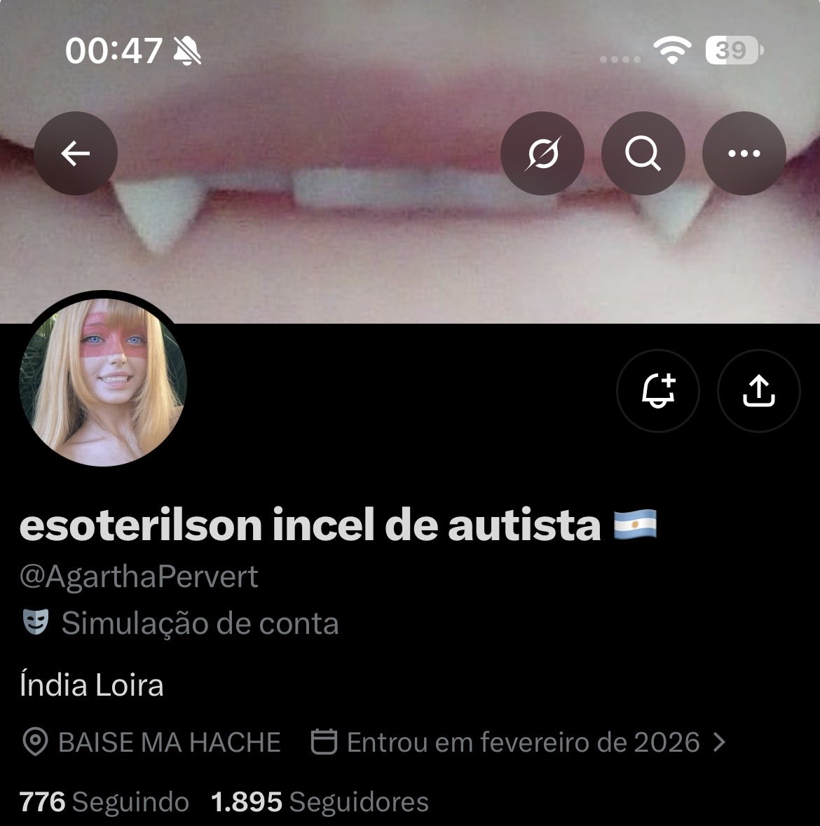 Ricthofin's tweet photo. @AgarthaPervert índia??? 🇮🇳 KKKKK FALA SÉRIO! Ainda é burra!! Vai estudar história, geografia e geopolítica. Marmota dos infernos. https://t.co/2WHSRKf4U5