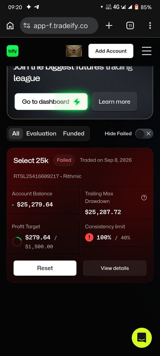Balaji11faa's tweet photo. @tradeifyforex @RajaBanks. I grind Gold on trials. My 30% WR &amp; 1:5 RR keeps me green, but I need Raja's risk management! I blew my 25K Tradeify account on day 3 from one risk mistake. I own it. I'm ready to learn &amp; crush the 100K! (rautbalaji834@gmail.com) 🚀 https://t.co/usa6kCLqET