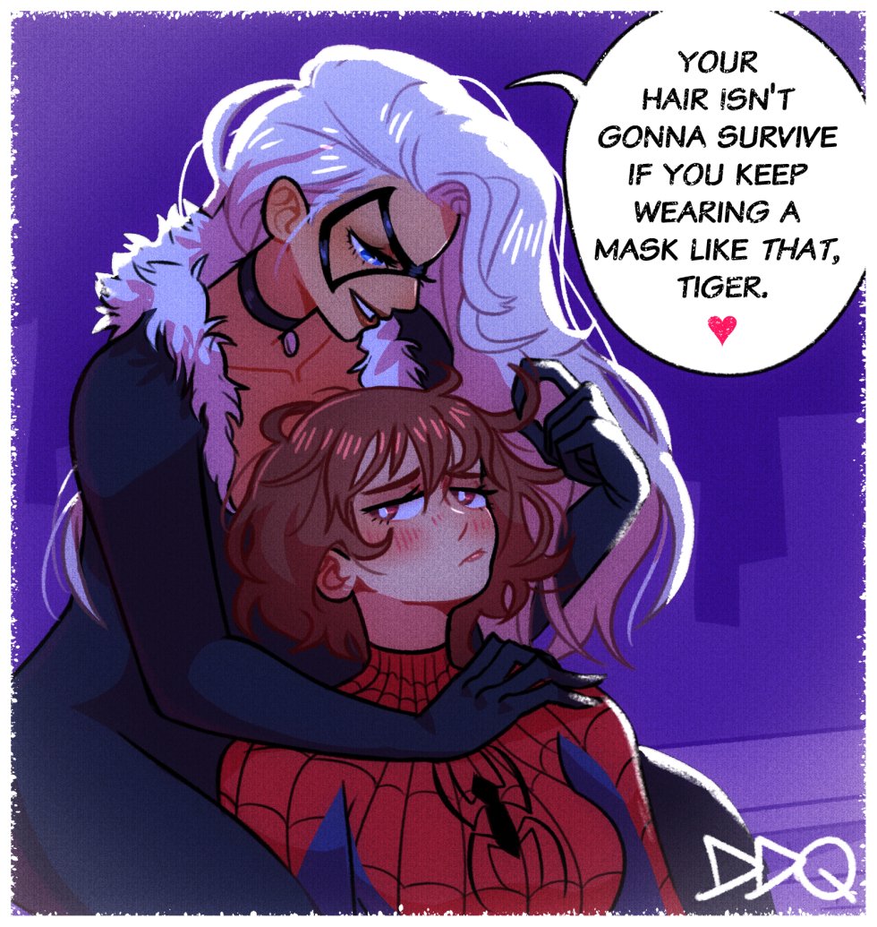 Demidevilqueen's tweet photo. Had an old sketch I never finished... and oops now it's a Felicia x Petra otp https://t.co/4z8L4AmYnS