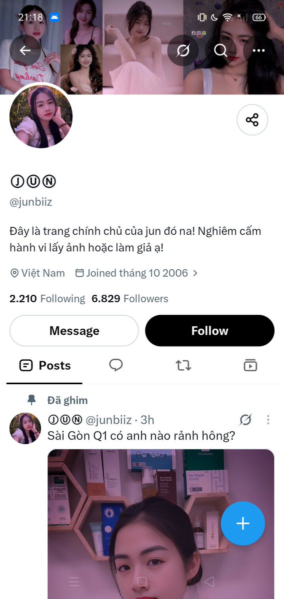 Dieulinguyenzx's tweet photo. @Follow_meiii @junbiiz Ảnh ban ngày mà bảo tiếp đối tác đêm qua, đây là con chó bede bóng lẹo cái ăn cắp ảnh đăng lên giả gái dụ trai , ông gọi video xem nó có bắt máy k , bọn bede ăn cắp ảnh thường xuyên đăng lên để dụ trai chứ đéo có gái nào đăng ảnh mình lên X tìm trai đâu https://t.co/pd6j6oWQGH