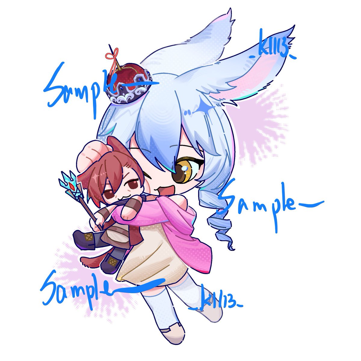 __SSShin's tweet photo. #comission chibi characters https://t.co/UtTatj0GO2