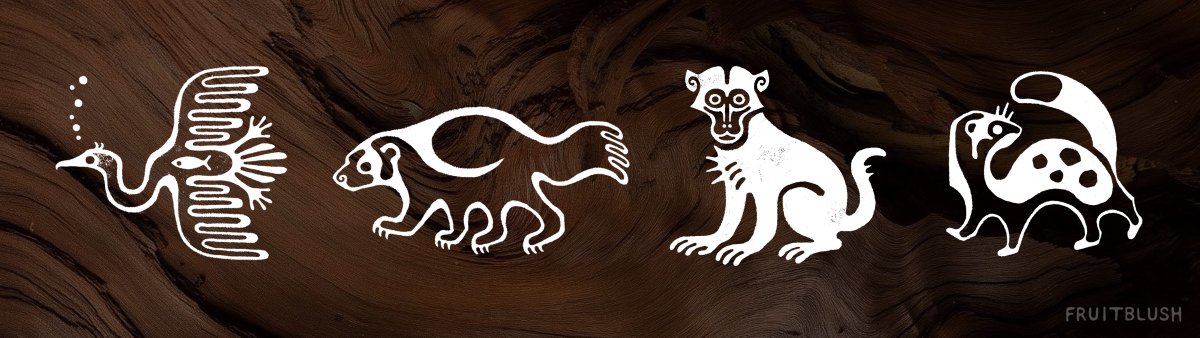 fruitblush's tweet photo. Double crested cormorant; wolverine; rhesus macaque; marbled polecat https://t.co/7F5ANGUv1L