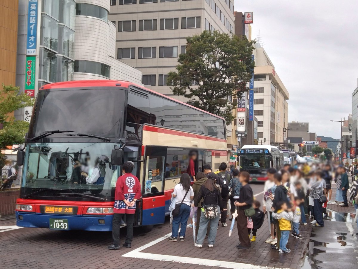 E485E189's tweet photo. Fukushima bus Festival！ https://t.co/ZdDYcGhAbN