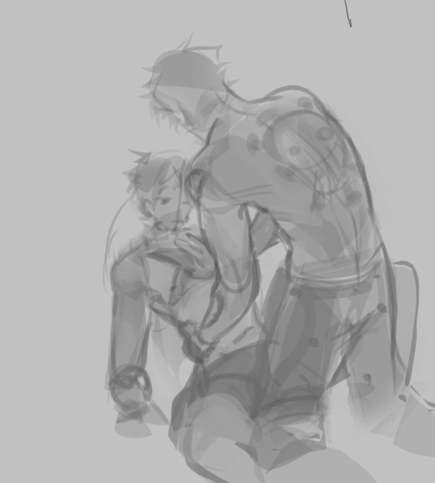 Gravitraine's tweet photo. classes r beating my ass wip https://t.co/zVjavIawcD