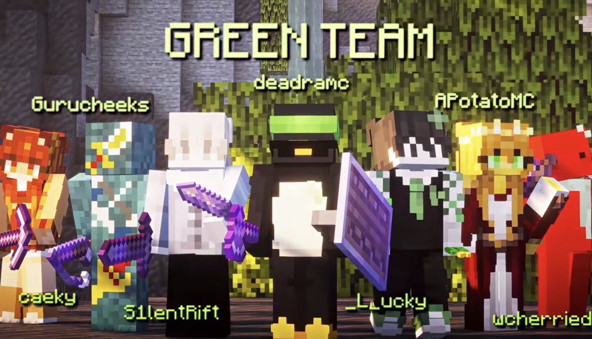 S1lentRift's tweet photo. Probably streaming this team event on @HangoutSMP tmrw lock tf in we winning this green team https://t.co/Z3kiLslQNw