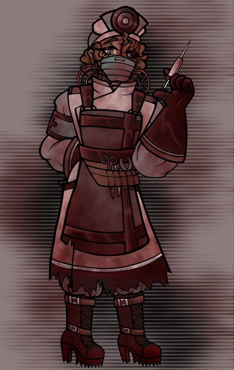 Bea_ArtzXD's tweet photo. “I can make you… perfect..”

New oc: Doctor Malpractice!
#ocarts #outlast #outlasttrials #outlastoc https://t.co/8fXcNa2gIy