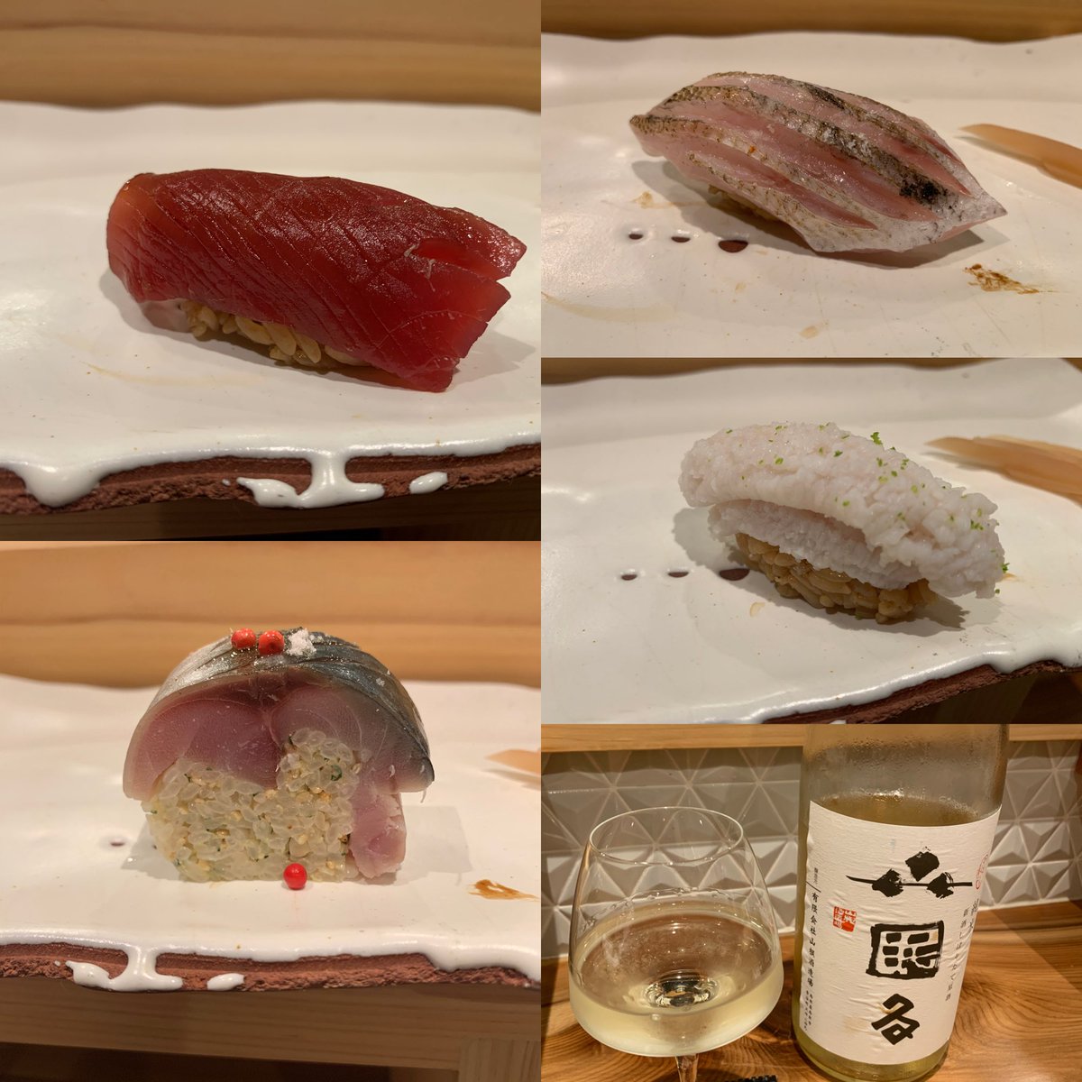 donchan0917's tweet photo. 雨の土曜日☔
畑仕事が出来なくなり、
ボーっと過ごしております☺️

昨夜は取引先の方と
#鮨むらい　さんへ
久々の訪問で、美味しいお鮨
堪能しました👍 https://t.co/tcS6fQg9ZG