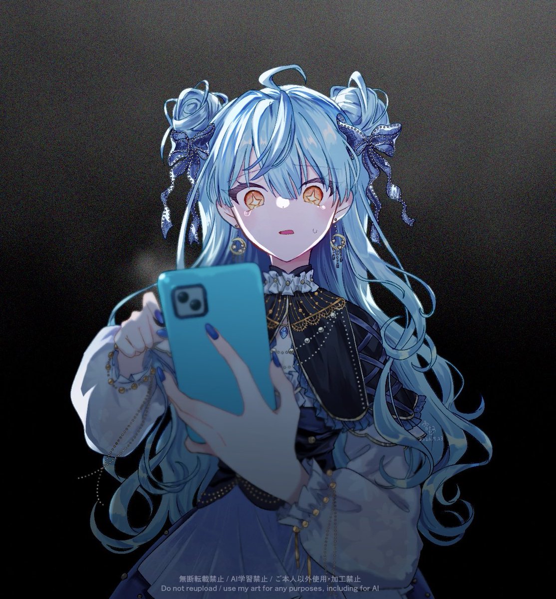 yuki000tsuno's tweet photo. 📱 #珠乃イラスト https://t.co/PXVWerHvDa
