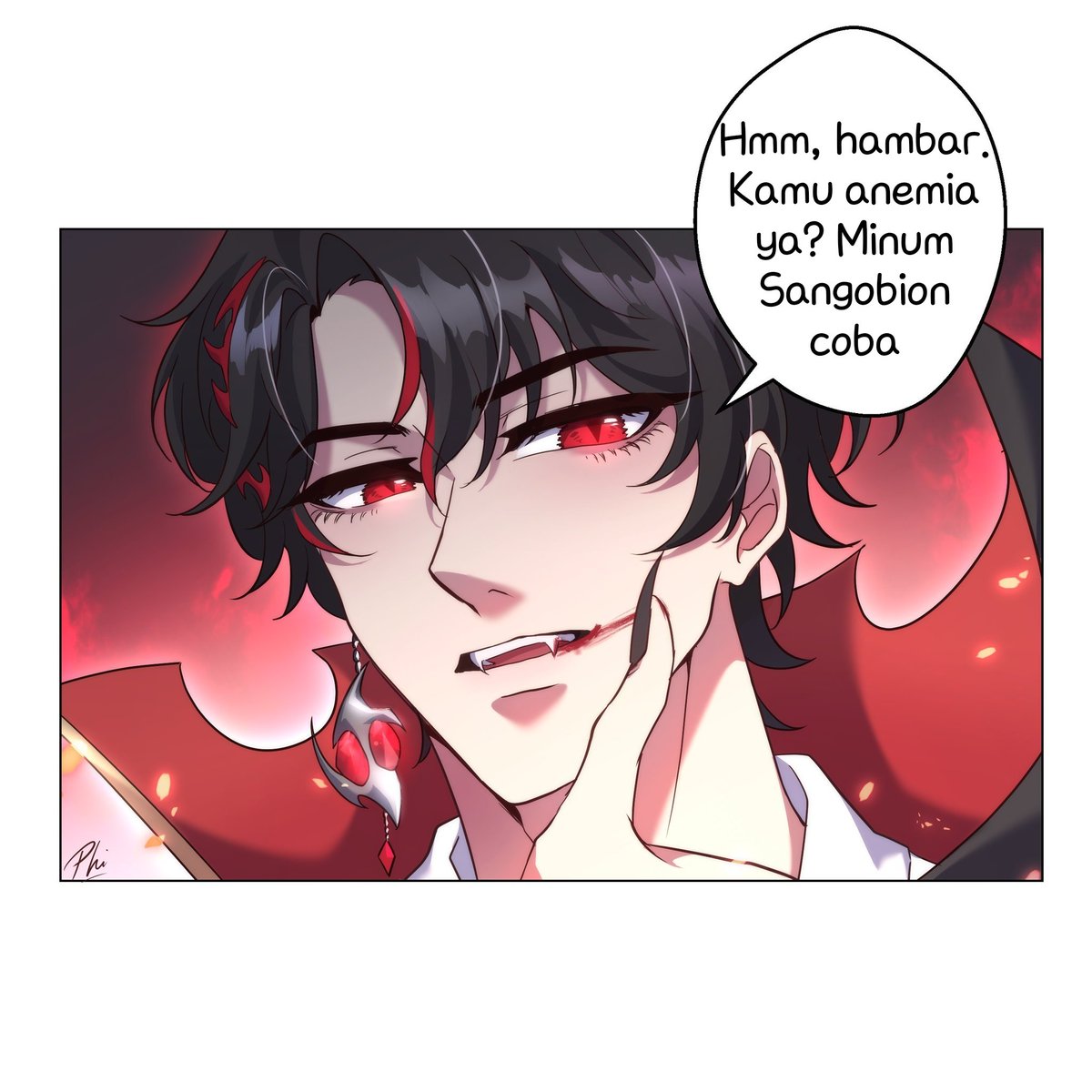 cacaahehey's tweet photo. Ketika vampire minum darah suci Hb rendah: https://t.co/jUAZ7MyjFn