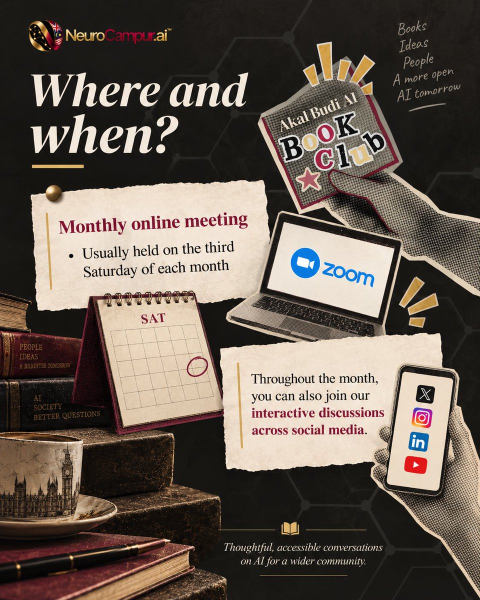 NeuroCampur's tweet photo. This first gathering is just the beginning.

The next conversation will open to more readers, more perspectives and more ideas around the table. https://t.co/2ScZ1tLxwX