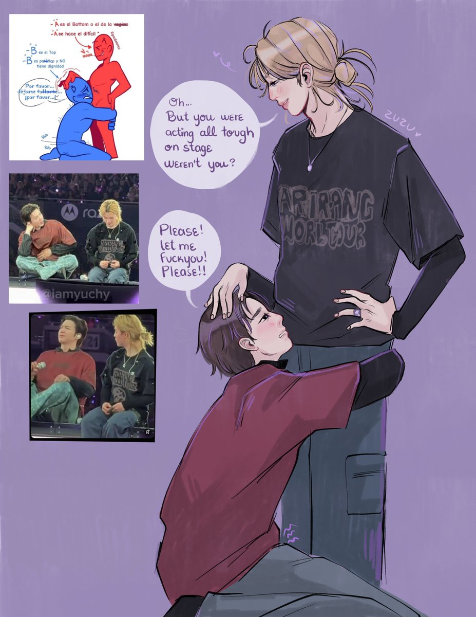 azuzulprusia's tweet photo. Te aprovechas - Grupo limite.

#yoonmin #yoonminfanart #btsfanart https://t.co/TU6WaU8JvU