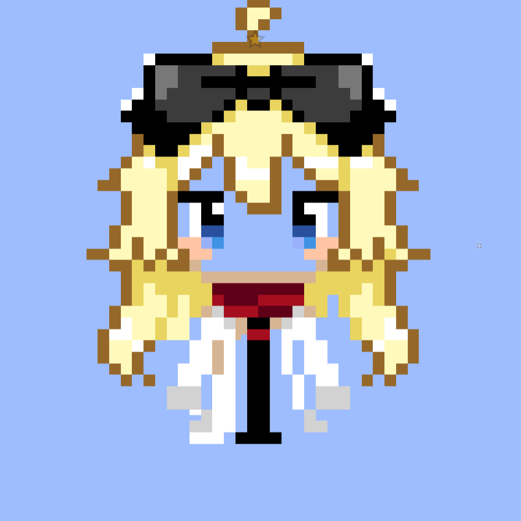 VinyloDR's tweet photo. I did a Lacie from Paper Lily in Wplace! 
Try the game if you can, you won't regret it.
I know those are not the best colors but I did what I could.
#PaperLily #Lacie #Wplace https://t.co/mGLE3BsKME
