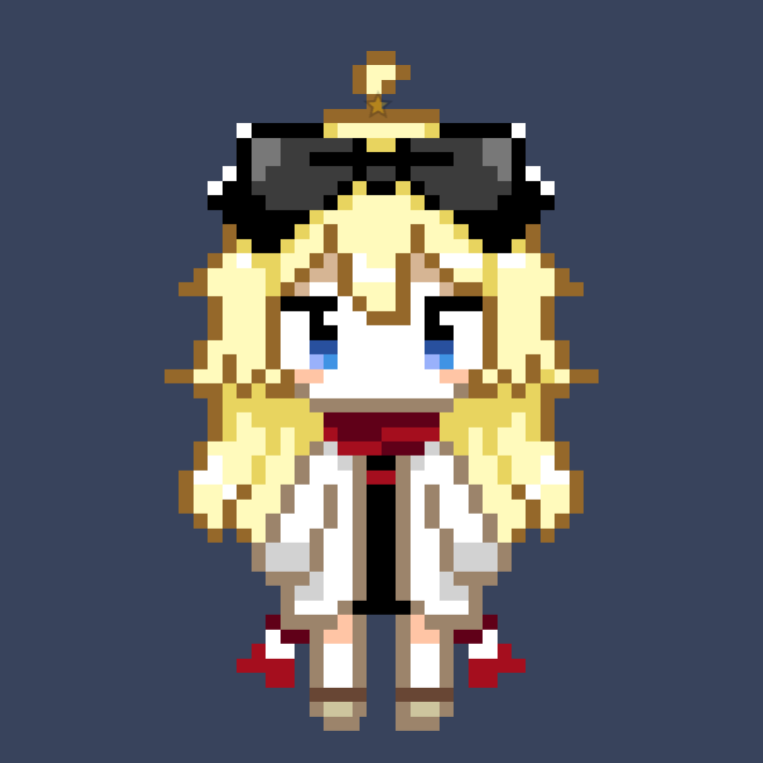 VinyloDR's tweet photo. I did a Lacie from Paper Lily in Wplace! 
Try the game if you can, you won't regret it.
I know those are not the best colors but I did what I could.
#PaperLily #Lacie #Wplace https://t.co/mGLE3BsKME