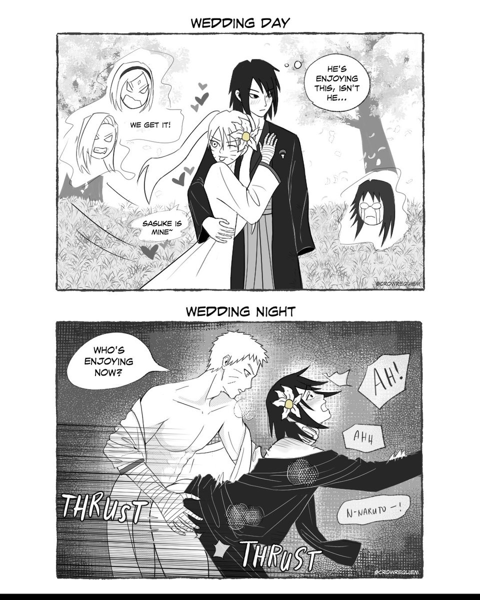 crowrequiem's tweet photo. 🔞 wedding

#narusasu https://t.co/UTAWt1Y2Rx