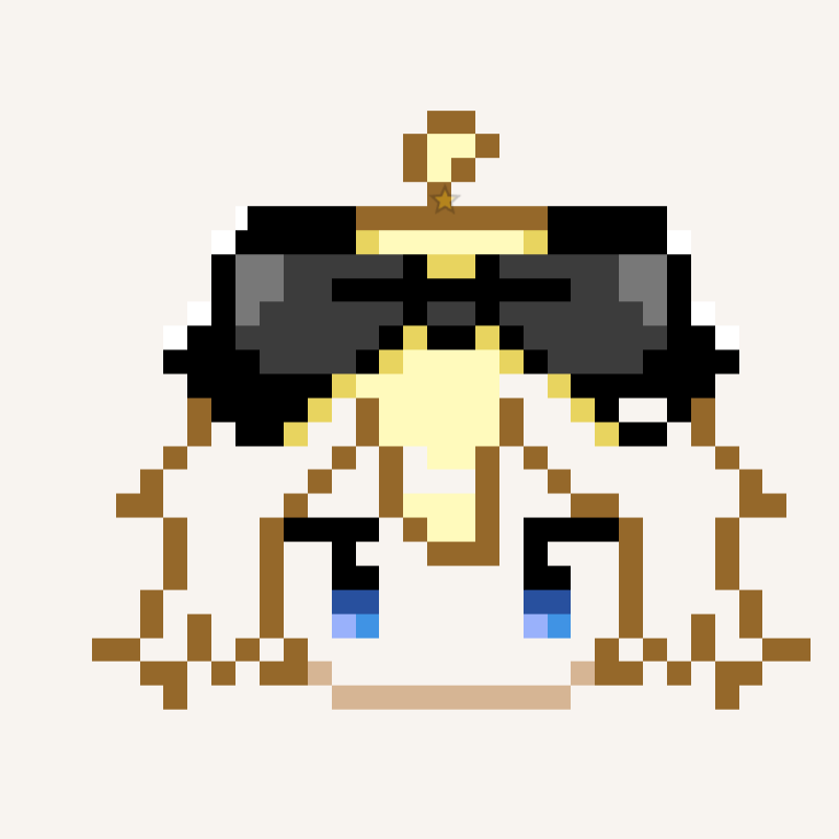 VinyloDR's tweet photo. I did a Lacie from Paper Lily in Wplace! 
Try the game if you can, you won't regret it.
I know those are not the best colors but I did what I could.
#PaperLily #Lacie #Wplace https://t.co/mGLE3BsKME