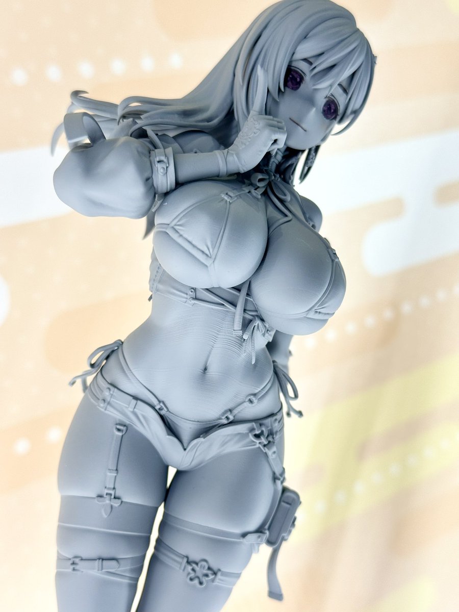 fubuki_works's tweet photo. 原型でこんなに可愛いのに肌色がついたらどうなっちゃうんだろう…⁈
#メガホビEXPO2026 #DOAXVV https://t.co/O1RMq1bsF4