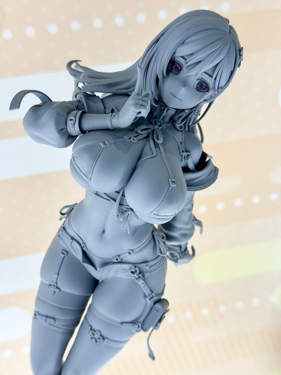 fubuki_works's tweet photo. 原型でこんなに可愛いのに肌色がついたらどうなっちゃうんだろう…⁈
#メガホビEXPO2026 #DOAXVV https://t.co/O1RMq1bsF4