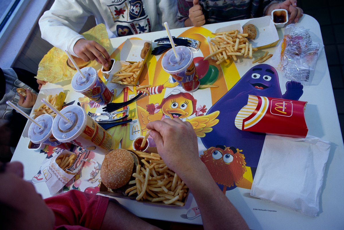 Complex's tweet photo. The nostalgia of McDonalds in the early 2000s 🍟

📸:Getty https://t.co/8ndcIdBiwN