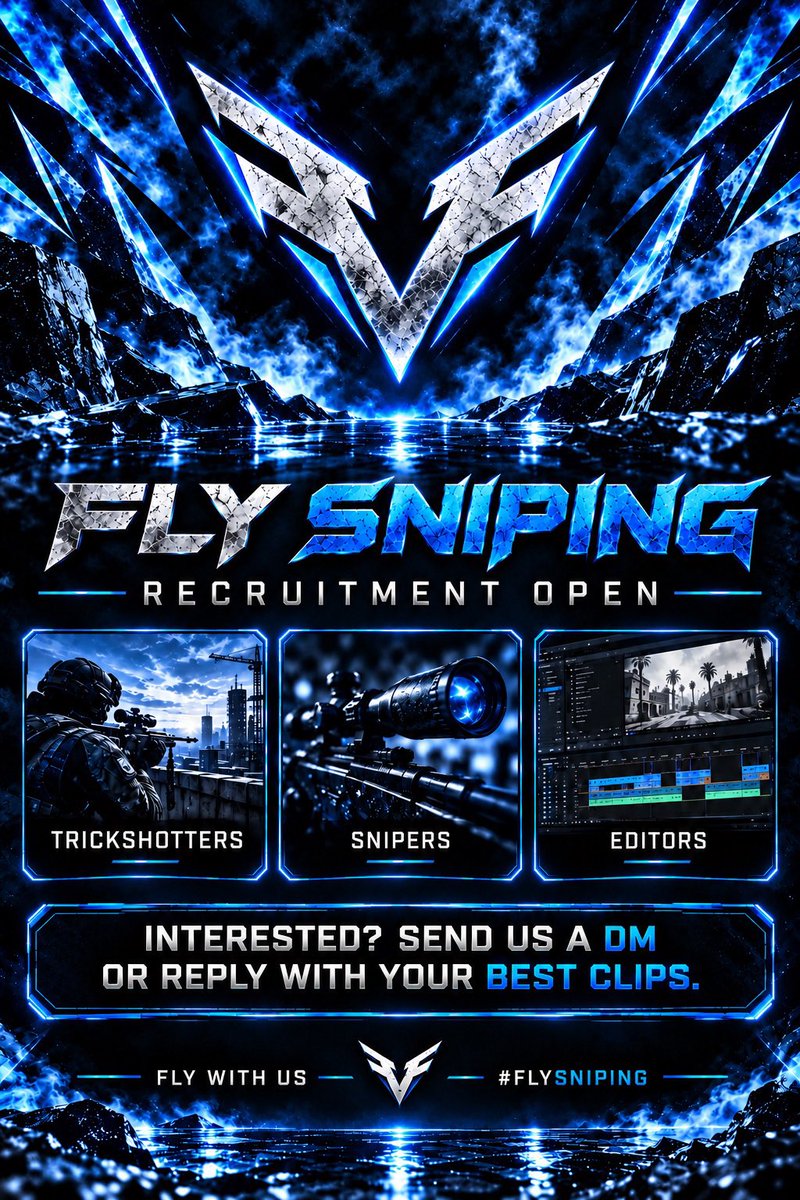 TheFlySnipers's tweet photo. Come Join The Family 🤝
#FLYWITHUS #FLYSNIPING https://t.co/UREvjcJTax