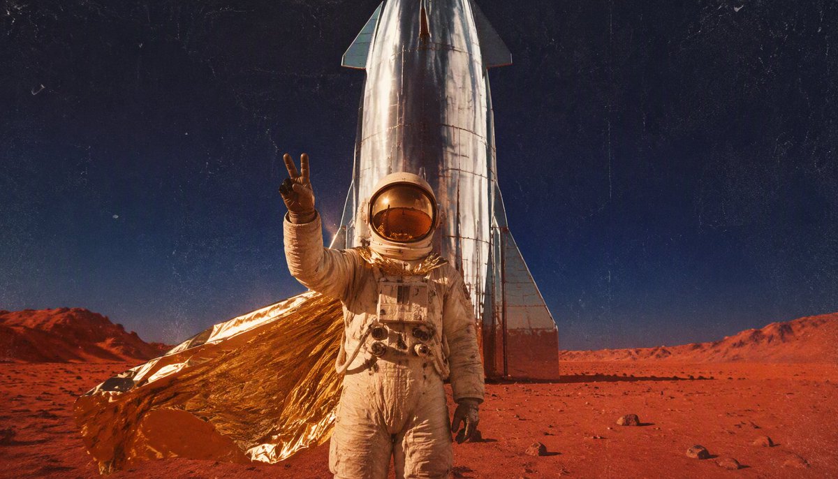 Leomakesfilms's tweet photo. Mars Base 1.
I’m the only one left recording.

Signal is unstable.
Time feels slower here.

I use AI to make the impossible look real —
because the real thing is often too quiet.

This is my daily log.
Some days I post.
Some days the signal dies.
#Mars #AIGC #SpaceX https://t.co/C5eCoJ265e