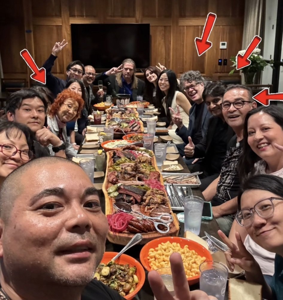 DBPerfectShots's tweet photo. Masako Nozawa, Sean Schemmel, Ankur Javeri &amp; Mario Castañeda met for the first time. Goku's voices in the same place! https://t.co/3JFbou759V
