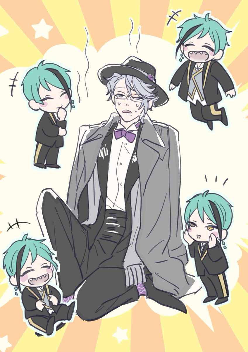 hanao26922's tweet photo. ※８章落書き

ウツボの人魚たち、ずっとはしゃいでた
アズールにたくさん楽しませてもらって良かったね😊 https://t.co/4E8RBDt0bf