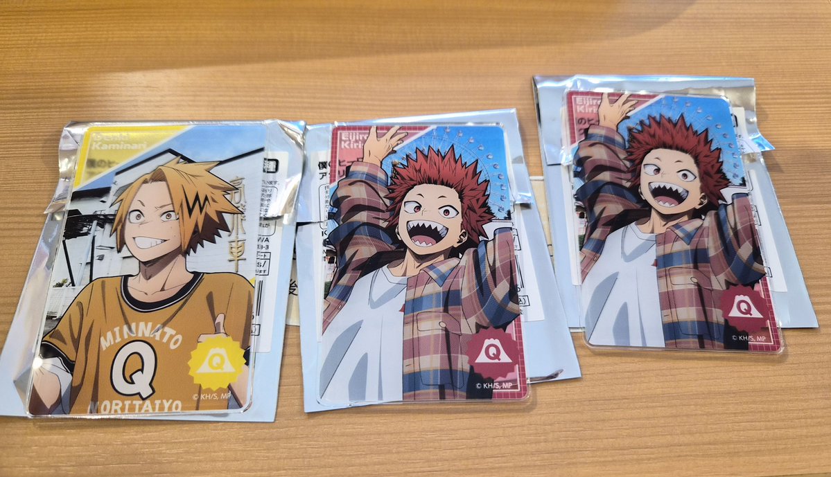 hclover_sero's tweet photo. 【交換】 僕のヒーローアカデミア ヒロアカ 富士急

譲
上鳴 切島

求
瀬呂

現在フードスタジアムにいてます！ https://t.co/sqZVGghBus