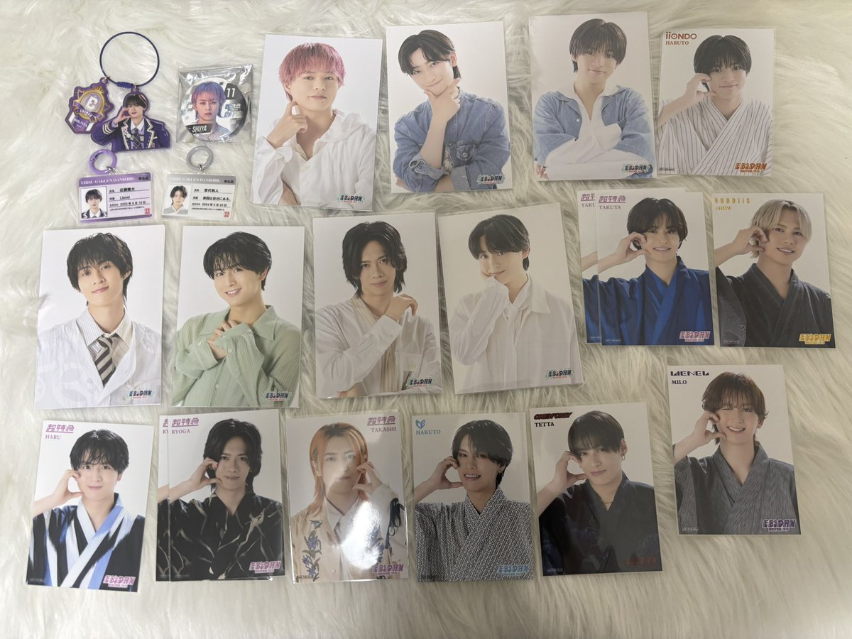candy____08's tweet photo. Yes!東京 EBiDAN エビミュ トレカ ミニフォト 交換

【求】シューヤ マサヒロ 山中 (未所持優先)
【譲】画像参照

※条件良い方優先させて頂く為返信にお時間頂きます
※お写真ご提示お願い致します。
※複数枚交換希望ˊ˗

超特急 M!LK Sakurashlmeji SUPER★DRAGON 
ONE Ｎ’ ONLY 原因は自分にある。 https://t.co/H727oqw1EA