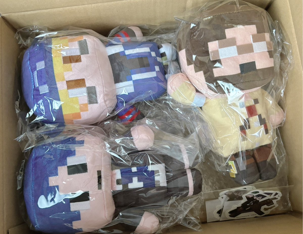 tako_4816's tweet photo. 届いた〜！！
ぬい本当に可愛い😭💖 https://t.co/pePysQkeI3