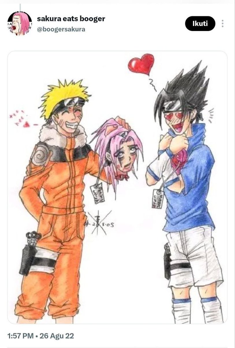 dyatopia's tweet photo. Sejak aku tau fandom narusasu. https://t.co/rIZy3yEfMl