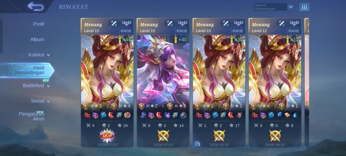 willzstoreml's tweet photo. 26-09-2026 
Testimoni Joki Akun Legend 10 ⭐ (No Lose)
Req : Mid

Yang mau Joki ML / Joki Akun Bisa Langsung WA ya :
Epic 4K / ⭐
Legend 5K / ⭐ https://t.co/iADTEuMCKM